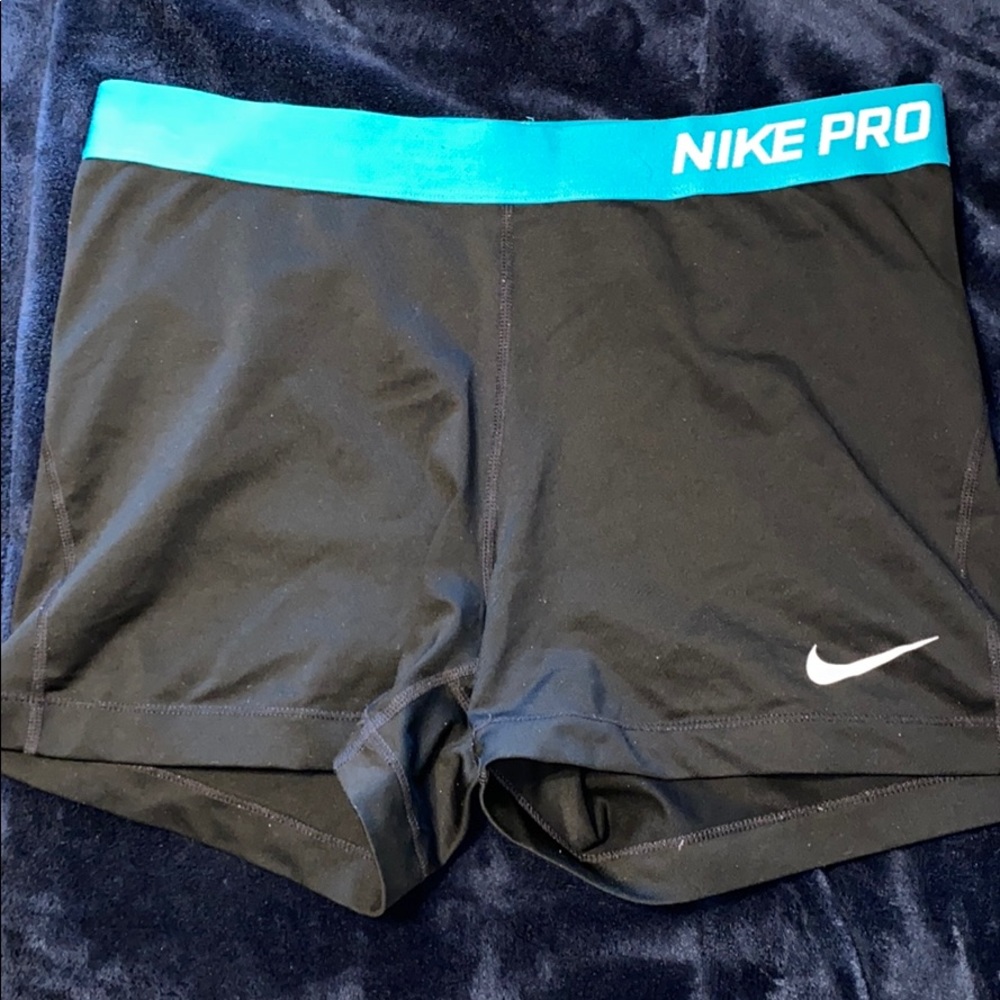 Blue Strip Nike Pros